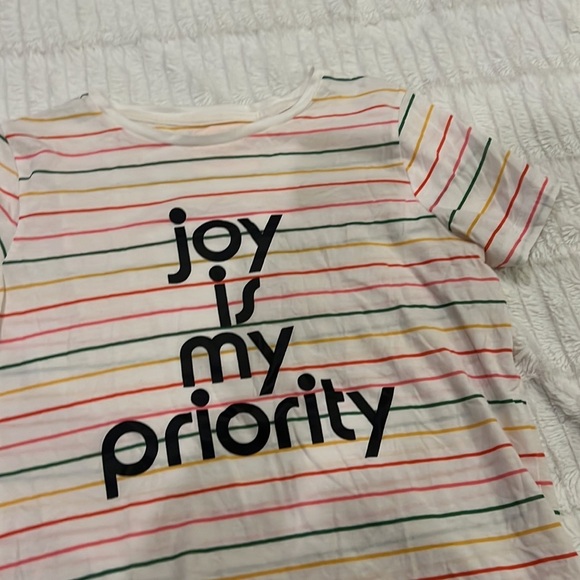 Joy is My Priority Tee - Picture 2 of 2